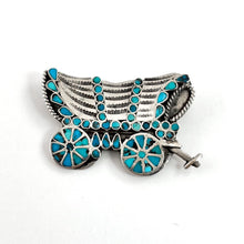 Load image into Gallery viewer, Vintage Covered Wagon Pin
