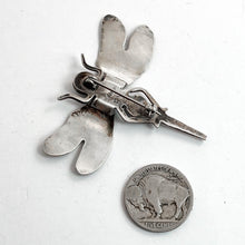Load image into Gallery viewer, Coral Dragonfly Pin
