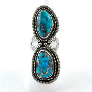 Vintage Two Stone Ring<br>Size: 6.5