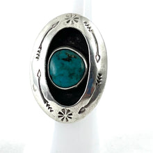 Load image into Gallery viewer, Vintage Shadowbox Ring&lt;br&gt;Size: 7.5
