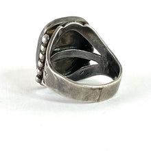 Load image into Gallery viewer, Deep Green Vintage Ring&lt;br&gt;Size: 9.5
