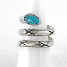 Load image into Gallery viewer, Snake Ring With  Stone&lt;br&gt;Size: 9.5
