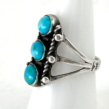 Load image into Gallery viewer, Vintage Three Stone Ring&lt;br&gt;Size: 8.5
