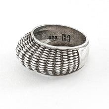 Load image into Gallery viewer, Basket Weave Ring&lt;br&gt;By Harvey Begay&lt;br&gt;Size: 6.5
