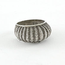 Load image into Gallery viewer, Basket Weave Ring&lt;br&gt;By Harvey Begay&lt;br&gt;Size: 6.5
