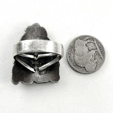 Load image into Gallery viewer, Vintage Turquoise Arrowhead Ring<br>Size: 11
