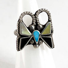 Load image into Gallery viewer, Inlay Butterfly Ring&lt;br&gt;Size: 5
