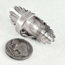Load image into Gallery viewer, Shield Ring<br>By Shirley Etsitty<br>Size: 7
