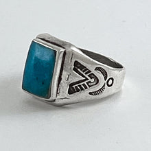 Load image into Gallery viewer, Vintage Square Stone Ring<br>Size: 8
