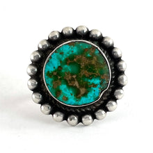Load image into Gallery viewer, Vintage Round Stone Ring<br>Size: 7.5

