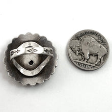 Load image into Gallery viewer, Vintage Round Stone Ring<br>Size: 7.5
