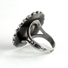 Load image into Gallery viewer, Vintage Round Stone Ring<br>Size: 7.5
