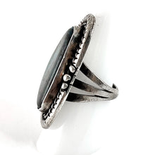 Load image into Gallery viewer, Smoky Bisbee Turquoise Ring<br>Size: 7.5
