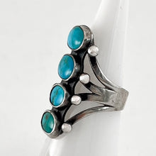 Load image into Gallery viewer, Vintage Four Stone Ring<br>Size: 5
