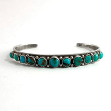 Load image into Gallery viewer, Vintage 11 Stone Ingot Bracelet
