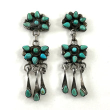 Load image into Gallery viewer, Vintage Zuni Petitpoint Earrings
