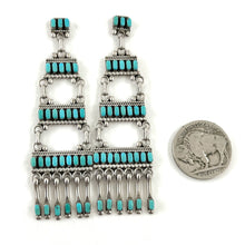 Load image into Gallery viewer, Vintage Zuni Earrings
