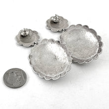 Load image into Gallery viewer, Vintage Concho Earrings
