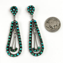 Load image into Gallery viewer, Vintage Petit Point Earrings

