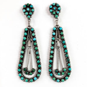 Vintage Petit Point Earrings