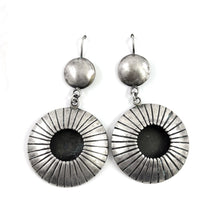 Load image into Gallery viewer, Shadowbox Hoop Earrings
