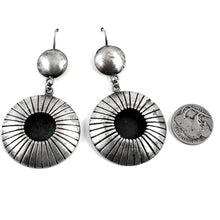 Load image into Gallery viewer, Shadowbox Hoop Earrings
