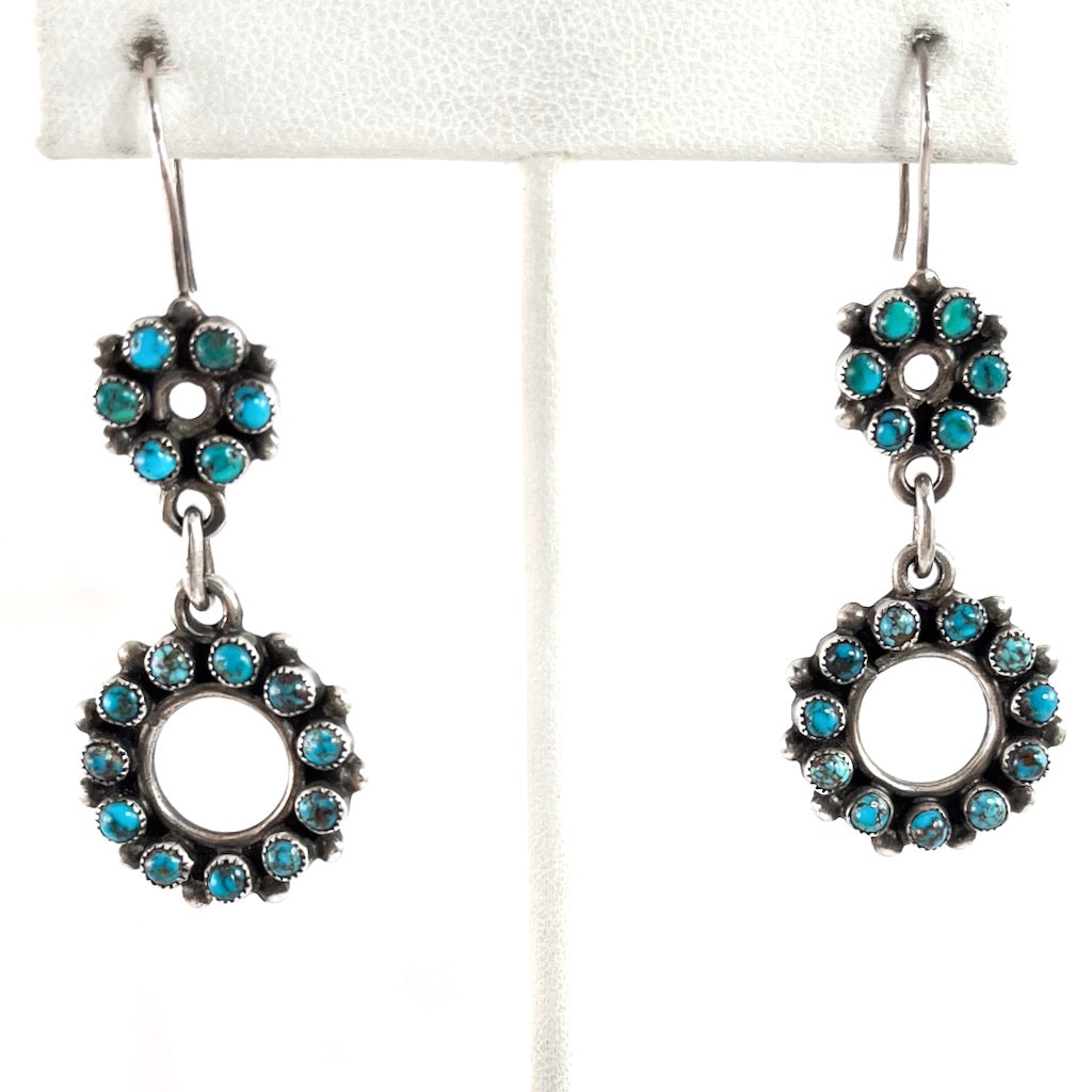 Delicate Double Hoops