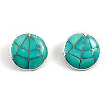 Load image into Gallery viewer, Inlay Clip Earrings<br>By Marcie Kallestewa
