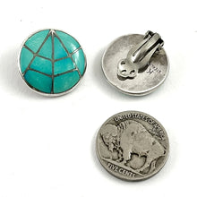 Load image into Gallery viewer, Inlay Clip Earrings<br>By Marcie Kallestewa
