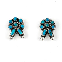 Load image into Gallery viewer, Small Vintage Petit Point Earrings
