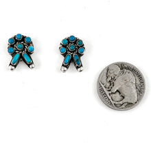 Load image into Gallery viewer, Small Vintage Petit Point Earrings
