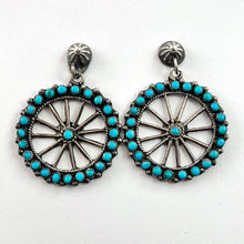 Load image into Gallery viewer, Vintage Wagon Wheel Earrings
