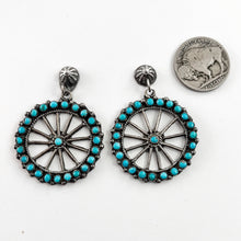 Load image into Gallery viewer, Vintage Wagon Wheel Earrings
