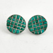 Load image into Gallery viewer, Vintage Inlay Earrings
