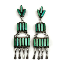 Load image into Gallery viewer, Vintage Needlepoint Earrings<br>By Andrea Pinto

