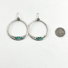 Load image into Gallery viewer, Groovy Vintage Hoops

