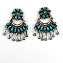 Load image into Gallery viewer, Vintage Petit Point Earrings
