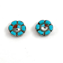 Load image into Gallery viewer, Vintage Sunface Stud Earrings
