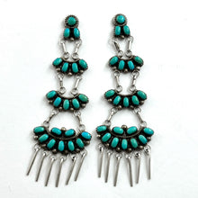 Load image into Gallery viewer, Long Chandelier Earrings<br>By E. Laconsello
