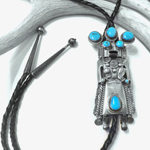 Load image into Gallery viewer, Large Yei Bolo Tie&lt;br&gt;By Toby Henderson
