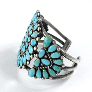Vintage Zuni Cluster Bracelet