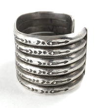 Load image into Gallery viewer, Heavy Vintage Silver Cuff
