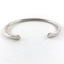 Load image into Gallery viewer, Sleek Sterling Bangle&lt;br&gt;By Todd Swift&lt;br&gt;Size: L
