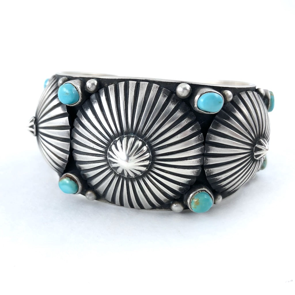 Royston Concho Bracelet<br>By Gabriel Natan<br>Small