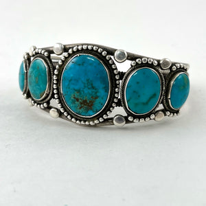 Vintage Blue Gem Bracelet