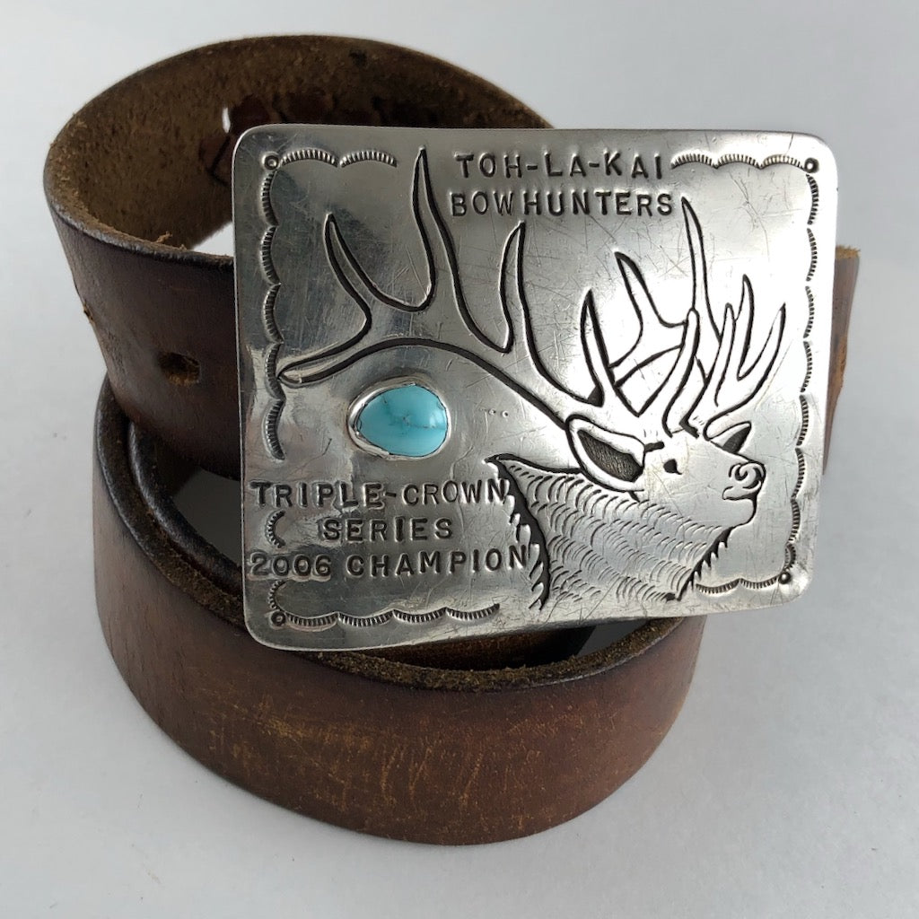 Bowhunters Buckle<br>By Aaron Toadlena