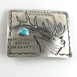 Bowhunters Buckle<br>By Aaron Toadlena