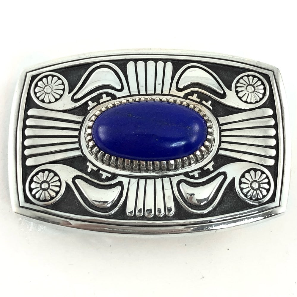 Lapis Buckle<br>By Vernon Haskie