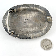 Load image into Gallery viewer, Seven Stone Concho Buckle&lt;br&gt;By CM Yazzie
