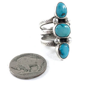 Cheyenne Turquoise<br>Size: 9<br>By Jesse Robbins
